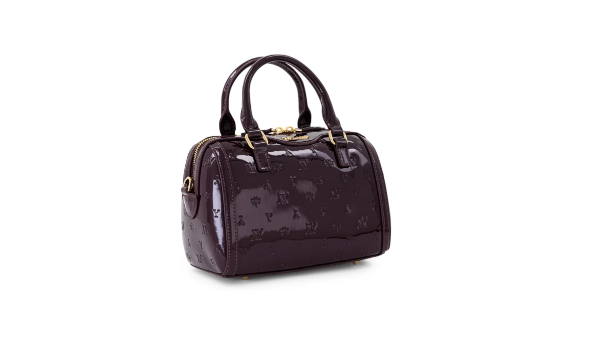 MINI BAREL MAROON GLSY (3)