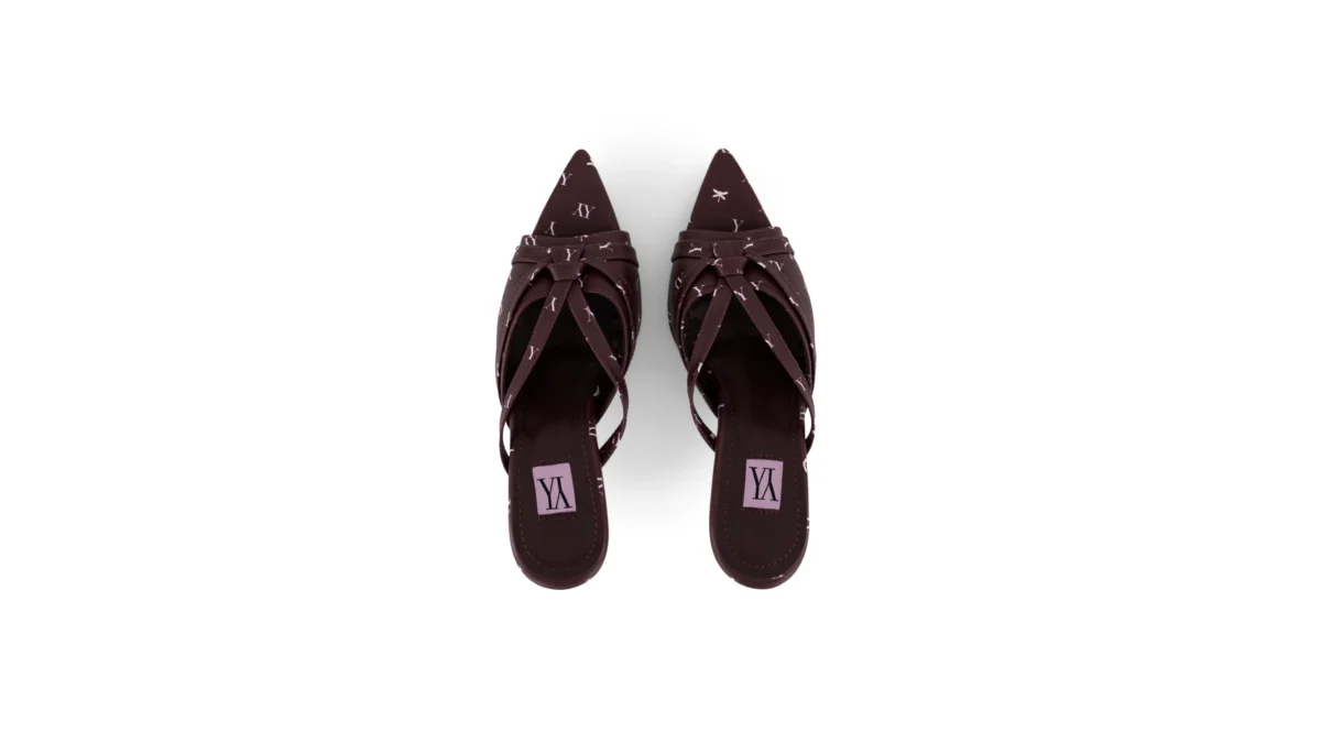 T PRINT HEELS MAROON (3)