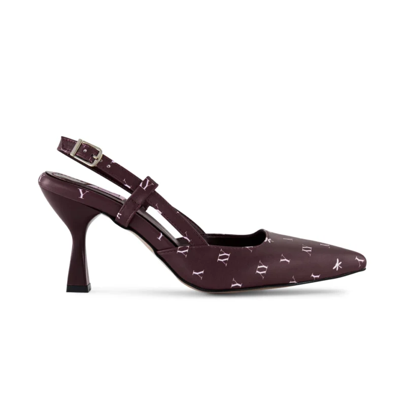 YASOOB PRINT HEELS MAROON (2)