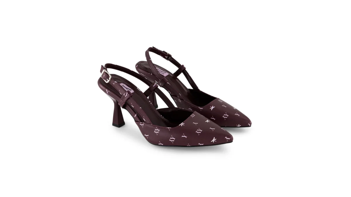 YASOOB PRINT HEELS MAROON (3)