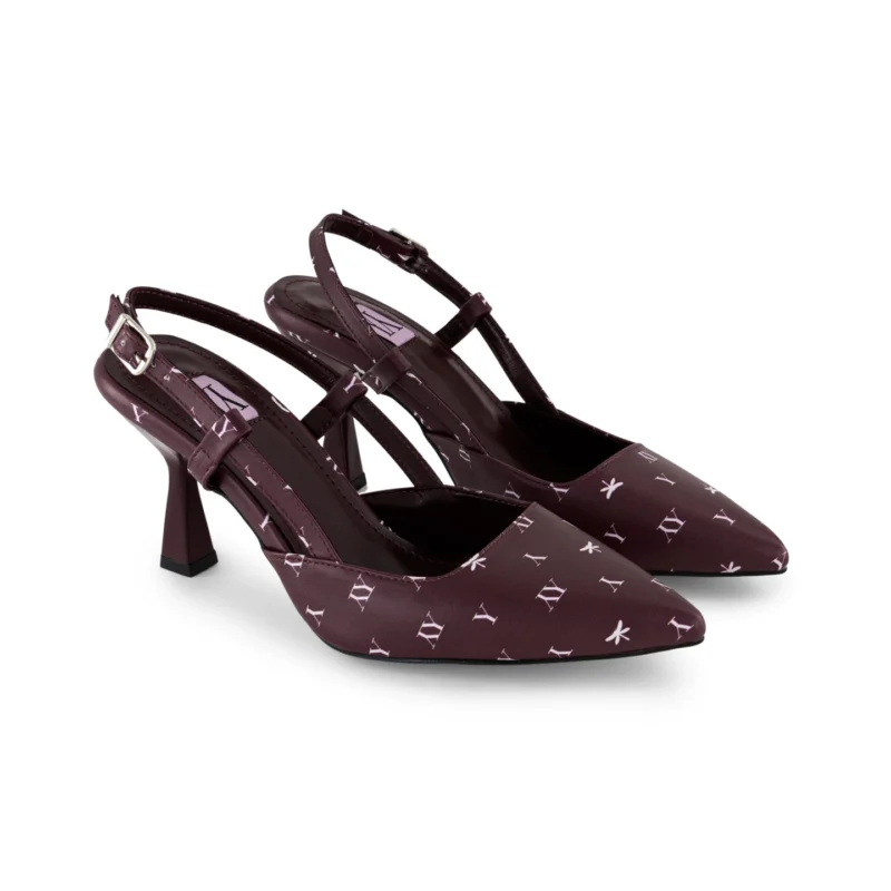 YASOOB PRINT HEELS MAROON (3)